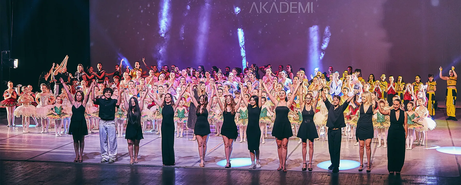 İzmir-Sahilevleri okulu gösterisinden bir sahne