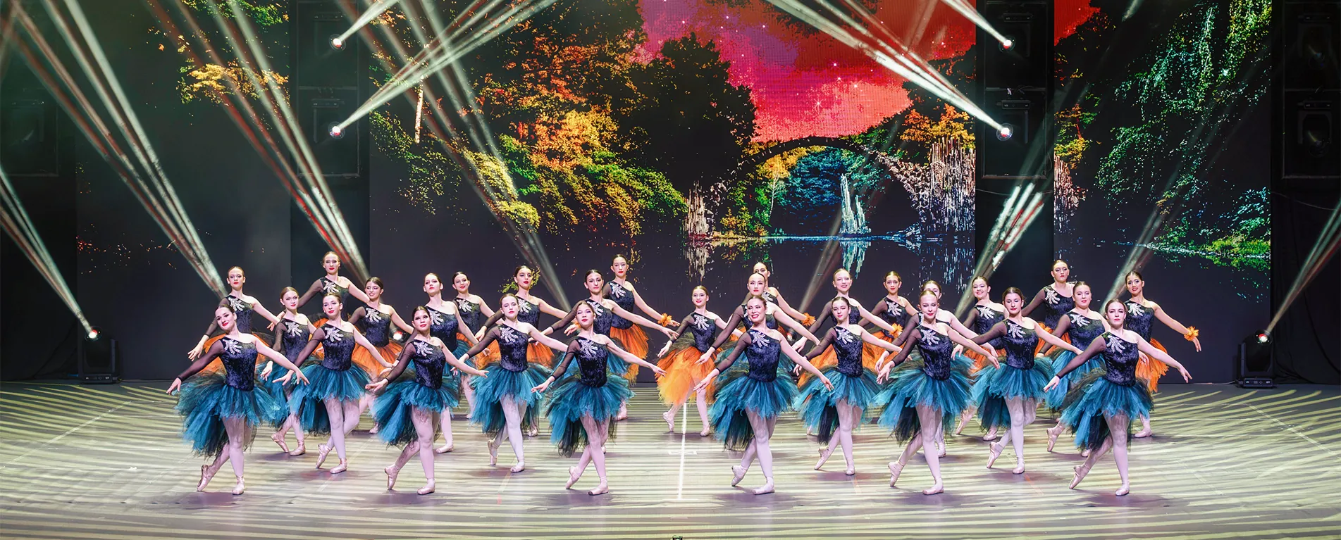 Zekeriyaköy okulu gösterisinden bir sahne